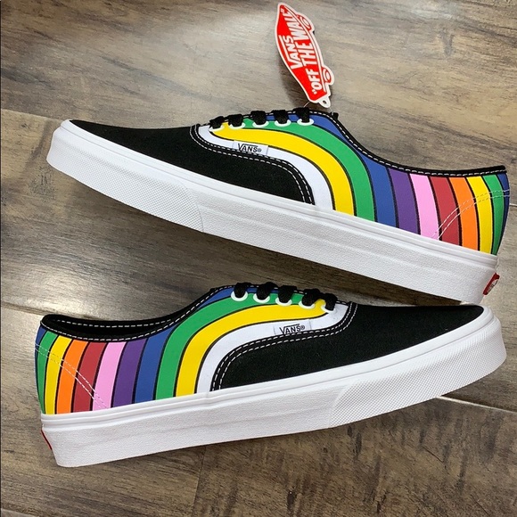 VANS AUTHENTIC Refract Black/True White/Multi men’ - Picture 14 of 16